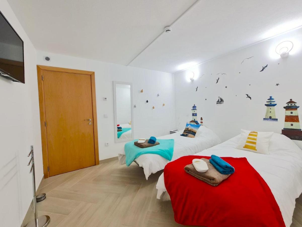 Quartos Para Viajantes, Surfistas, Grupos, Boa Energia Nazare Luaran gambar